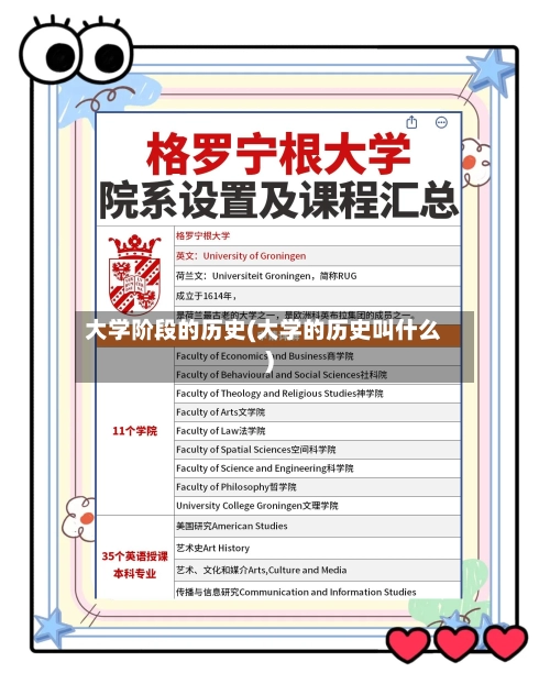 大学阶段的历史(大学的历史叫什么)-第2张图片