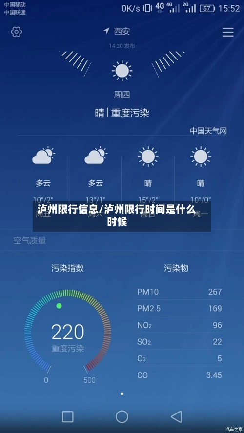 泸州限行信息/泸州限行时间是什么时候