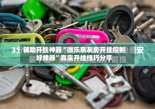 辅助开挂神器“微乐亲友房开挂控制好牌器”真实开挂技巧分享-第3张图片