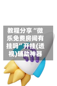 教程分享“微乐免费房间有挂吗”开挂(透视)辅助神器-第2张图片