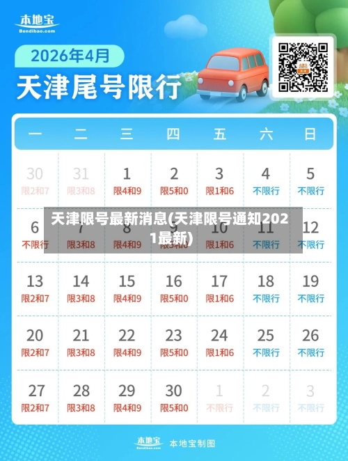天津限号最新消息(天津限号通知2021最新)