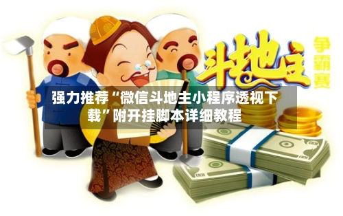 强力推荐“微信斗地主小程序透视下载	”附开挂脚本详细教程-第3张图片