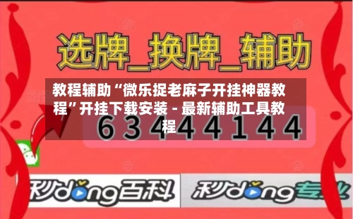 教程辅助“微乐捉老麻子开挂神器教程	”开挂下载安装 - 最新辅助工具教程-第3张图片