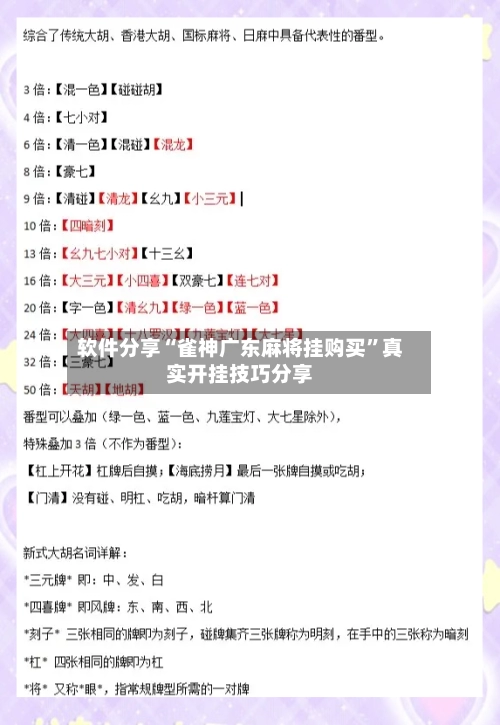软件分享“雀神广东麻将挂购买	”真实开挂技巧分享-第2张图片