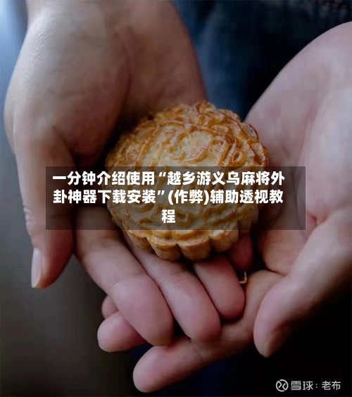 一分钟介绍使用“越乡游义乌麻将外卦神器下载安装”(作弊)辅助透视教程-第2张图片