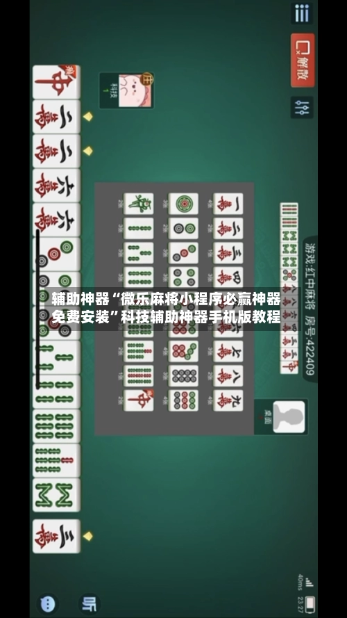 辅助神器“微乐麻将小程序必赢神器免费安装”科技辅助神器手机版教程-第2张图片