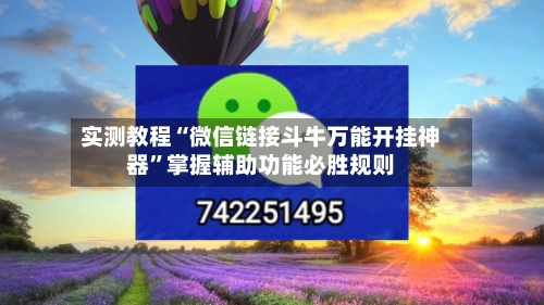 实测教程“微信链接斗牛万能开挂神器	”掌握辅助功能必胜规则-第2张图片