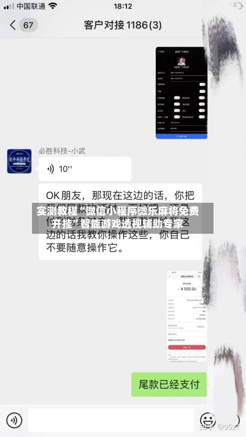 实测教程“微信小程序微乐麻将免费开挂”智能游戏透视辅助专家-第3张图片
