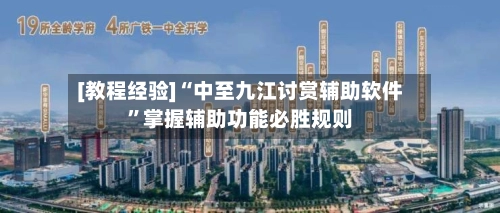[教程经验]“中至九江讨赏辅助软件”掌握辅助功能必胜规则-第3张图片