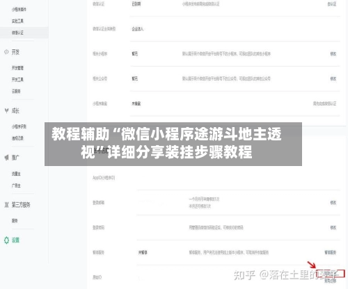 教程辅助“微信小程序途游斗地主透视”详细分享装挂步骤教程