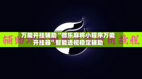 万能开挂辅助“微乐麻将小程序万能开挂器”智能透视稳定辅助-第2张图片