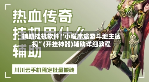 辅助挂机软件“小程序途游斗地主透视”(开挂神器)辅助详细教程-第3张图片