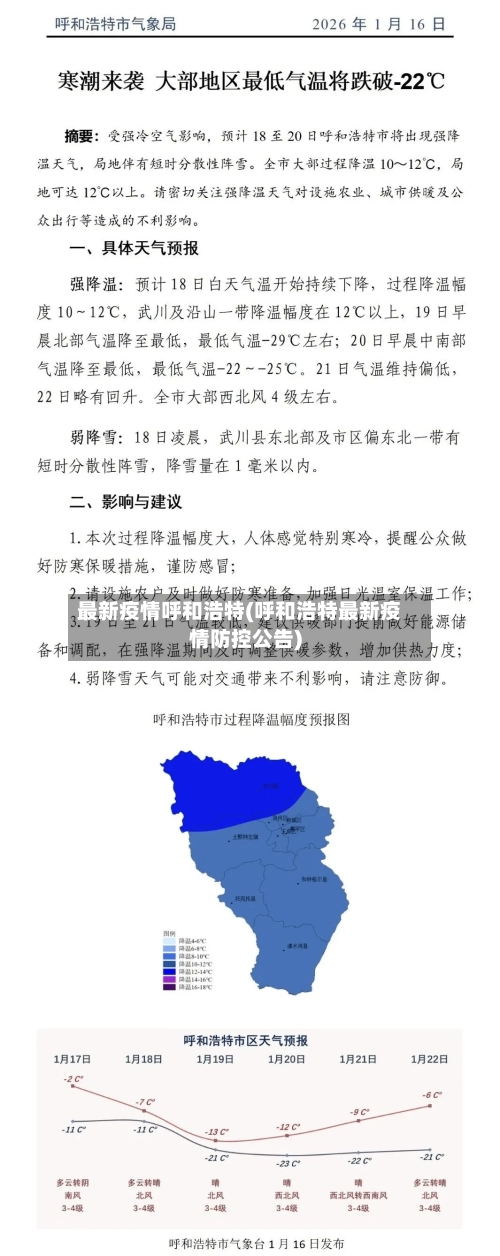 最新疫情呼和浩特(呼和浩特最新疫情防控公告)