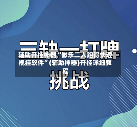 辅助开挂神器“微乐二人跑得快透视挂软件”(辅助神器)开挂详细教程-第3张图片