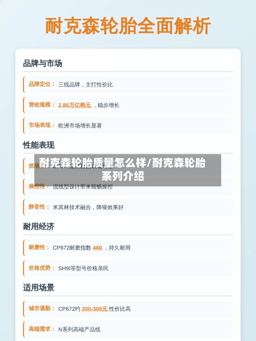耐克森轮胎质量怎么样/耐克森轮胎系列介绍-第2张图片
