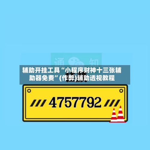 辅助开挂工具“小程序财神十三张辅助器免费”(作弊)辅助透视教程-第2张图片