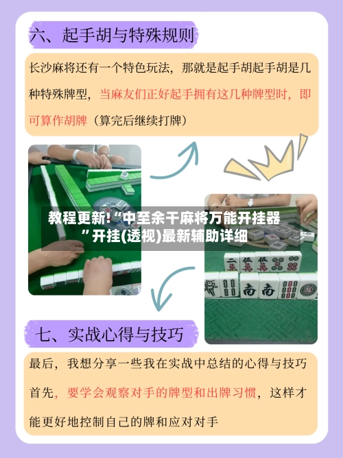 教程更新!“中至余干麻将万能开挂器”开挂(透视)最新辅助详细-第2张图片