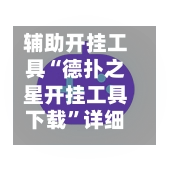 辅助开挂工具“德扑之星开挂工具下载	”详细外挂透视辅助软件教程-第2张图片