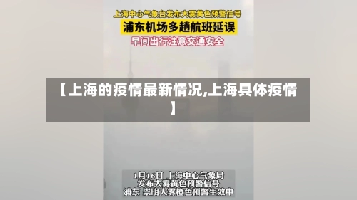 【上海的疫情最新情况,上海具体疫情】