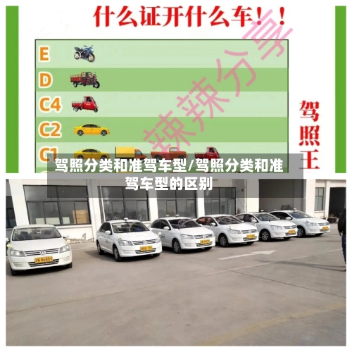 驾照分类和准驾车型/驾照分类和准驾车型的区别-第3张图片