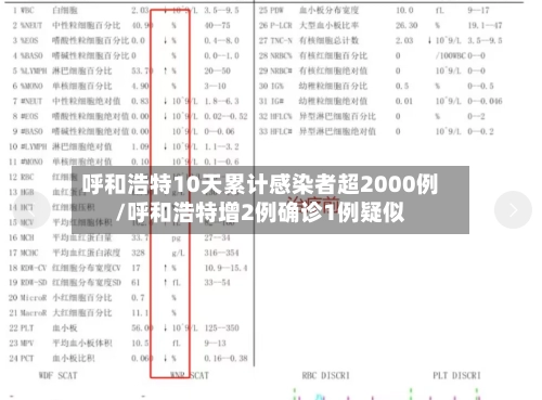 呼和浩特10天累计感染者超2000例/呼和浩特增2例确诊1例疑似