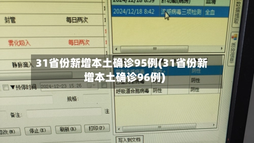 31省份新增本土确诊95例(31省份新增本土确诊96例)