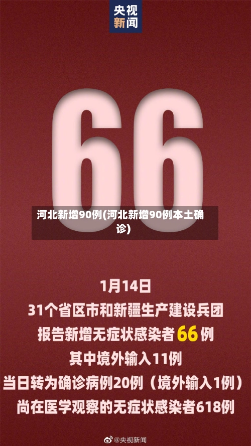 河北新增90例(河北新增90例本土确诊)