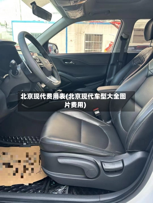 北京现代费用表(北京现代车型大全图片费用)-第2张图片