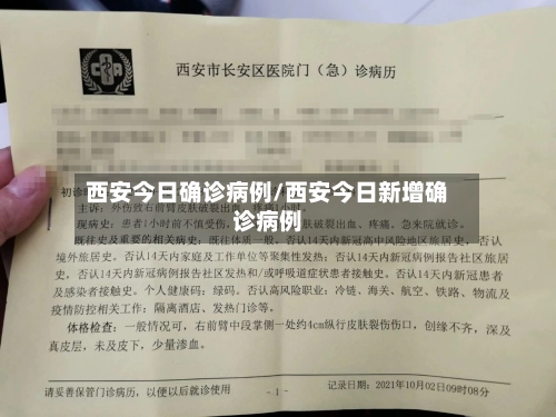 西安今日确诊病例/西安今日新增确诊病例-第3张图片