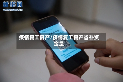 疫情复工复产/疫情复工复产省补资金是