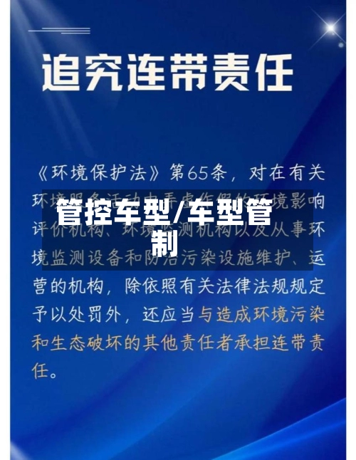管控车型/车型管制-第2张图片